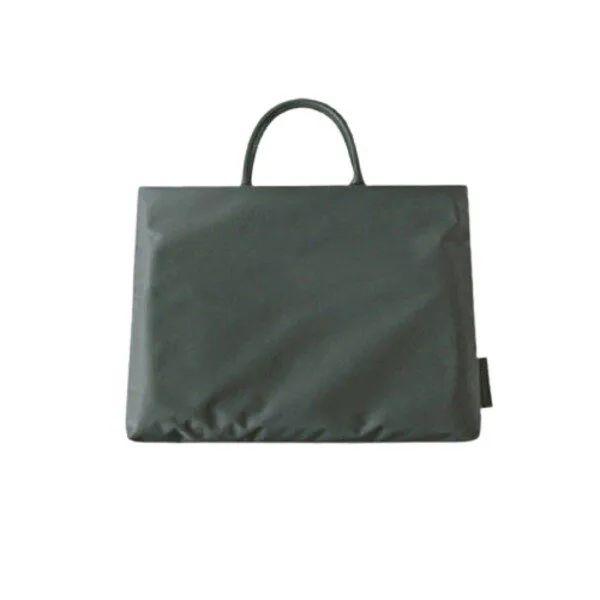 와다다샵 심플 비즈니스 노트북 가방, 올리브