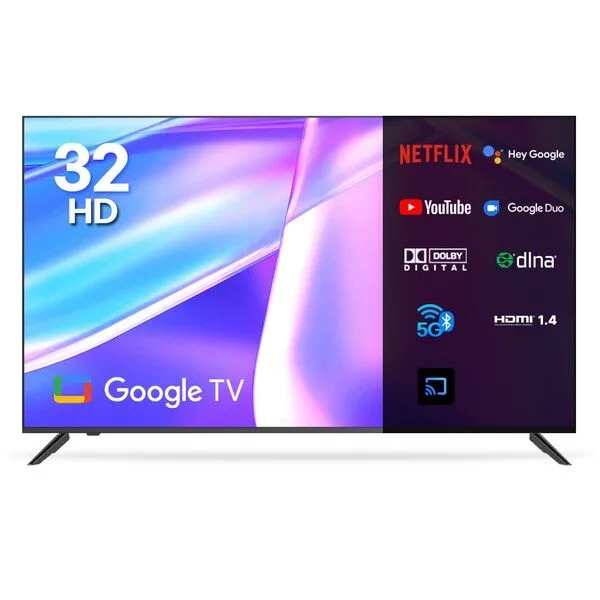  이노스 HD LED 구글 TV 32인치 제로베젤 스마트 티비, 81.28cm(32인치), S3201KU, 스탠드형, 고객직접설치 