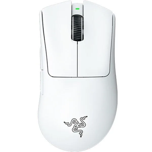  레이저 DeathAdder V3 Pro 무선 마우스, RZ01-04630200-R3A1/화이트, 화이트 