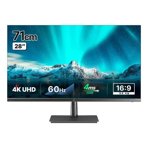  주연테크 4K UHD 모니터, 71cm, V28UE(일반) 