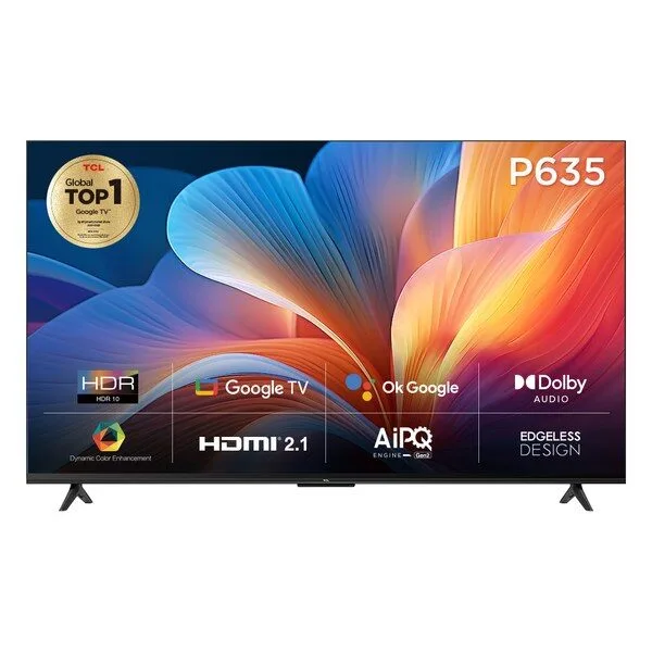  TCL 4K UHD HDR 안드로이드11 TV, 128cm, 50P635, 스탠드형, 고객직접설치 