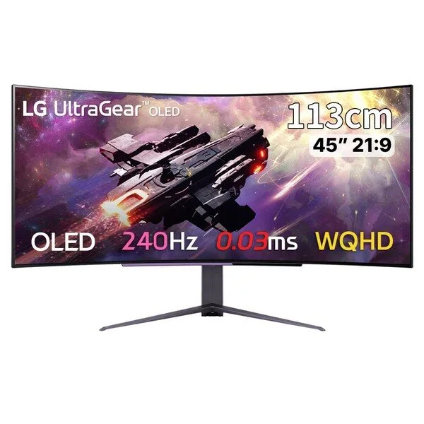 [LG전자 공식인증점] LG 45GS96QB_포토리뷰 네이버포인트 10만원 / OLED 45인치 게이밍모니터 240Hz WQHD 0.03ms HDR트루블랙400 신모델 출시, 45GS96QB LG직배송